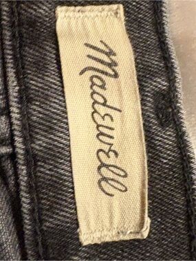 Madewell The Perfect Vintage Jean in Charcoal Gray